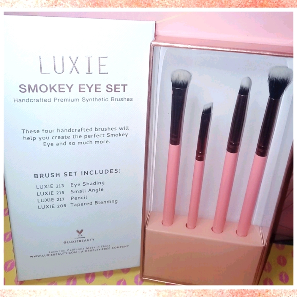 LUXIE SMOKEY EYE SET - ROSE GOLD